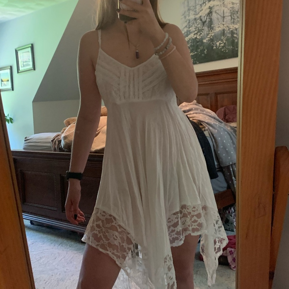 White dress